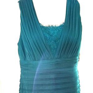 Liliana formal midi with sequin sleeveless dress